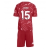 Camisa de Futebol Liverpool Giovanni Leoni #15 Equipamento Principal Infantil 2026-27 Manga Curta (+ Calças curtas)